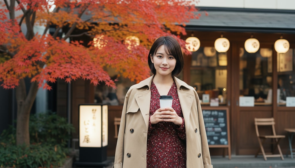 秋と、珈琲と、白川さん。