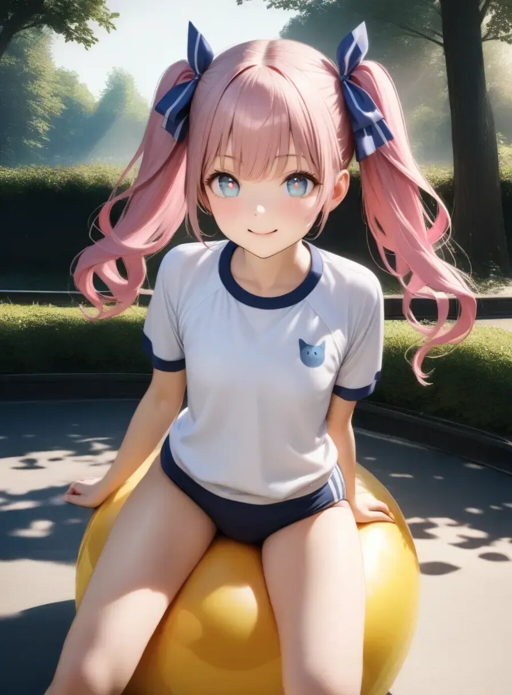 ボールでトレーニング