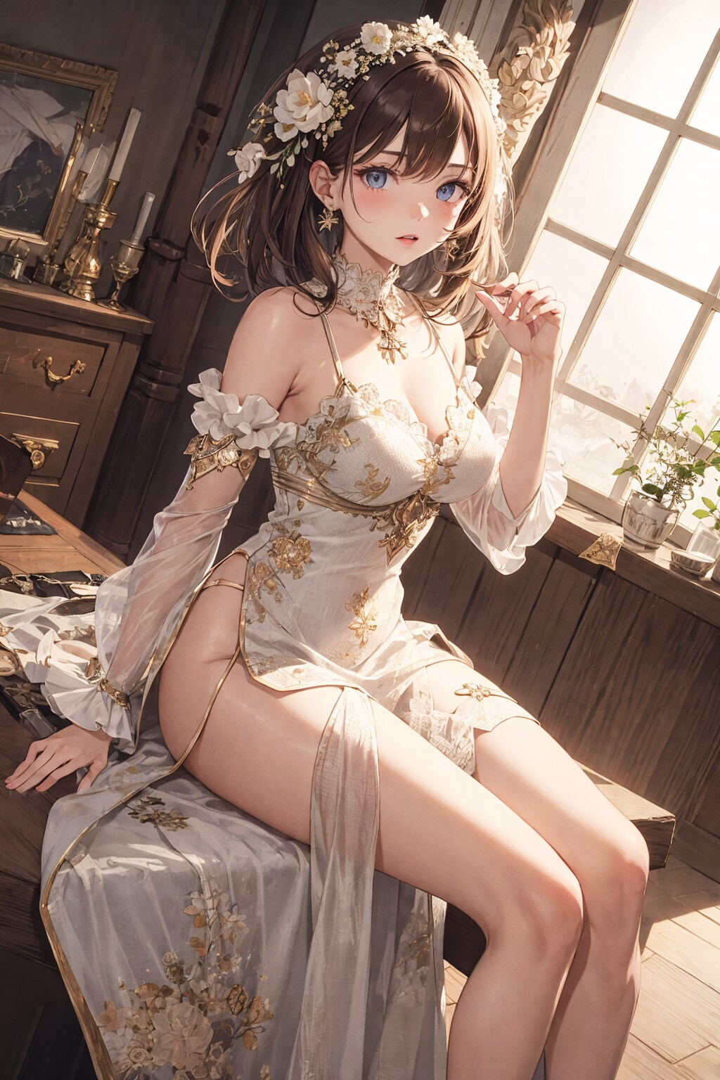 レース模様