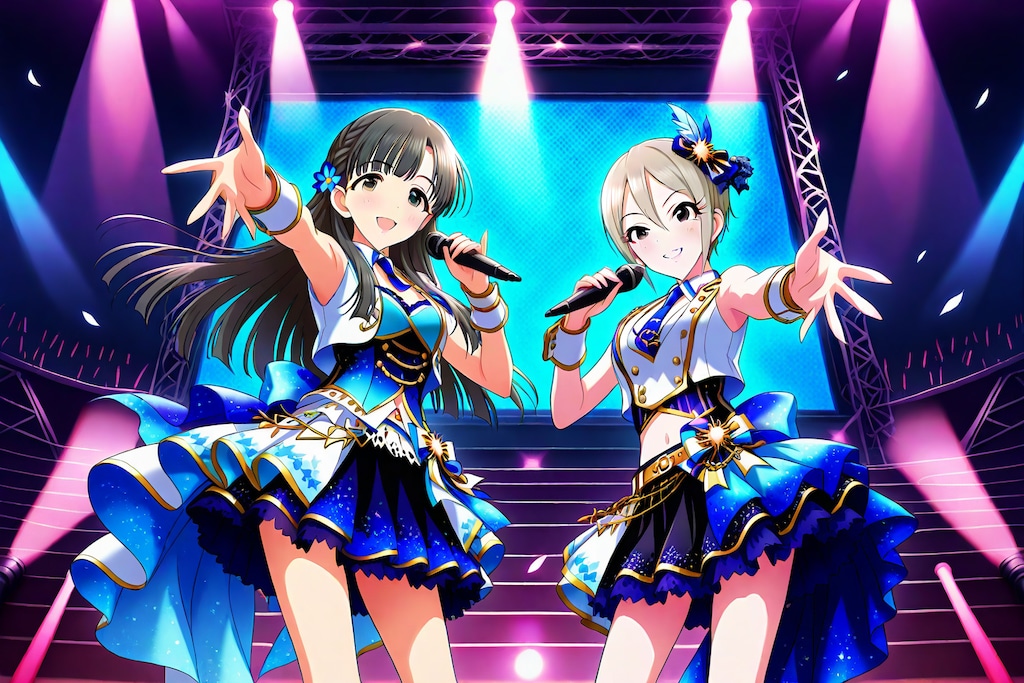 アイドルマスター「羽衣小町 by 塩見周子 & 小早川紗枝」