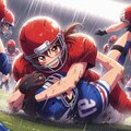 🏈泥まみれの女子アメフト 113 9枚目
