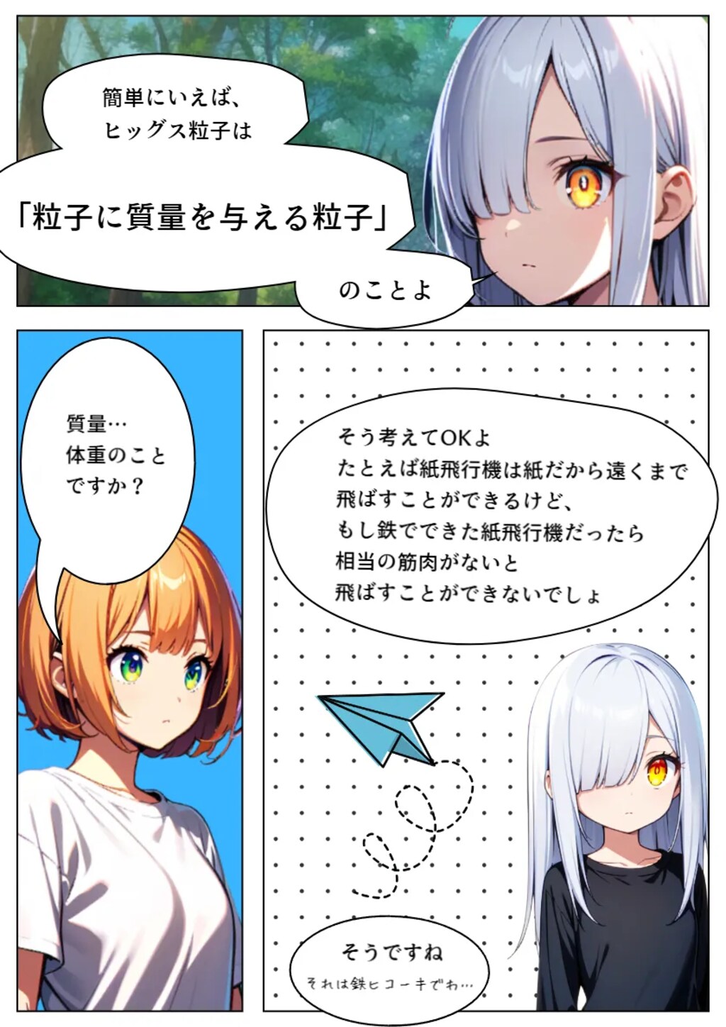 【漫画】ヒッグス粒子って何？