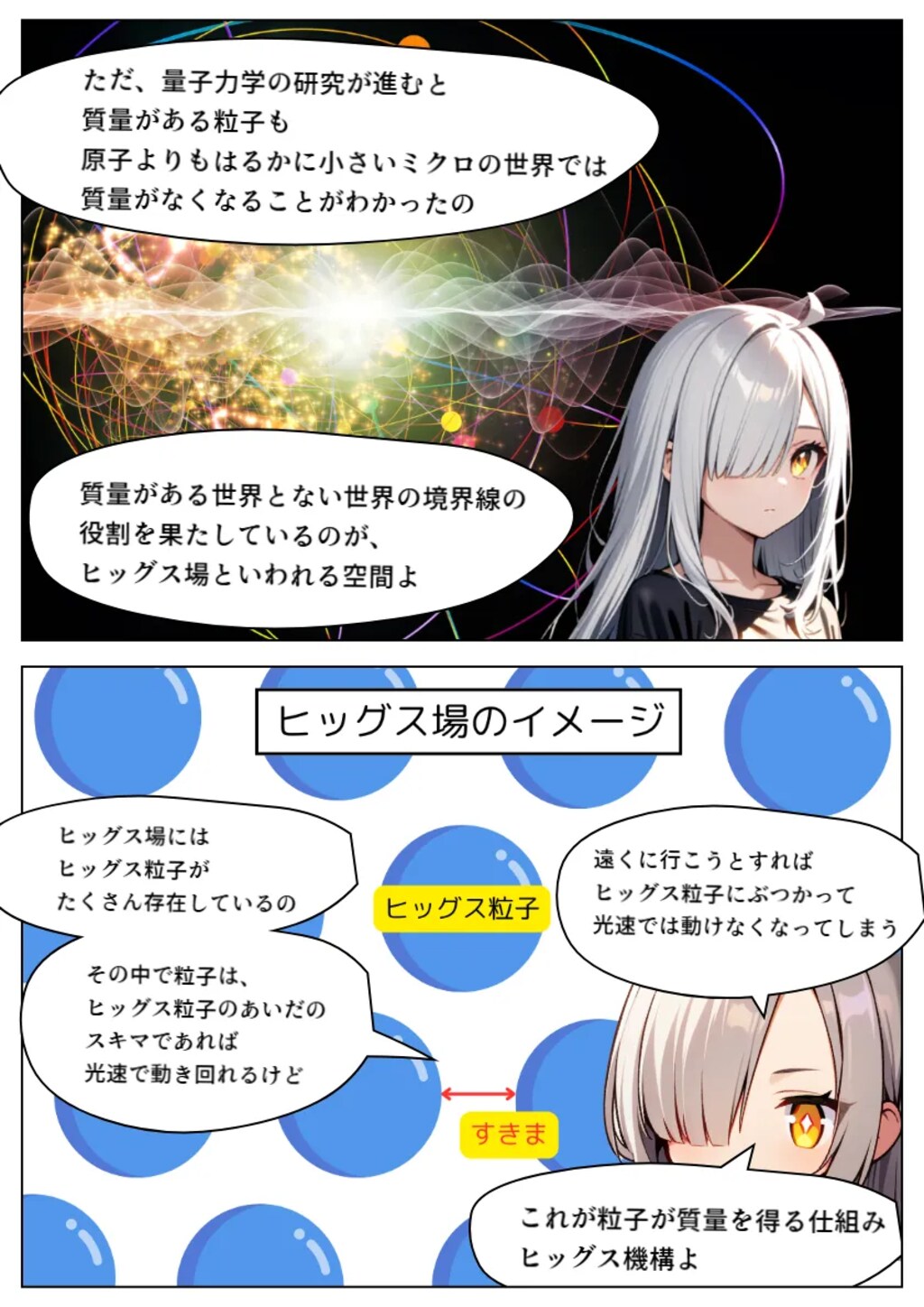 【漫画】ヒッグス粒子って何？