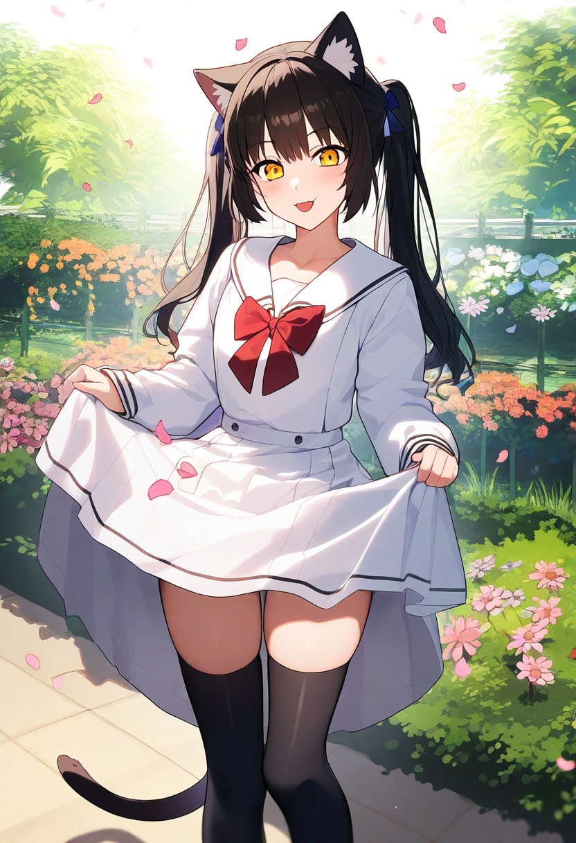 猫耳とニーハイとマーガレット | の人気AIイラスト・グラビア