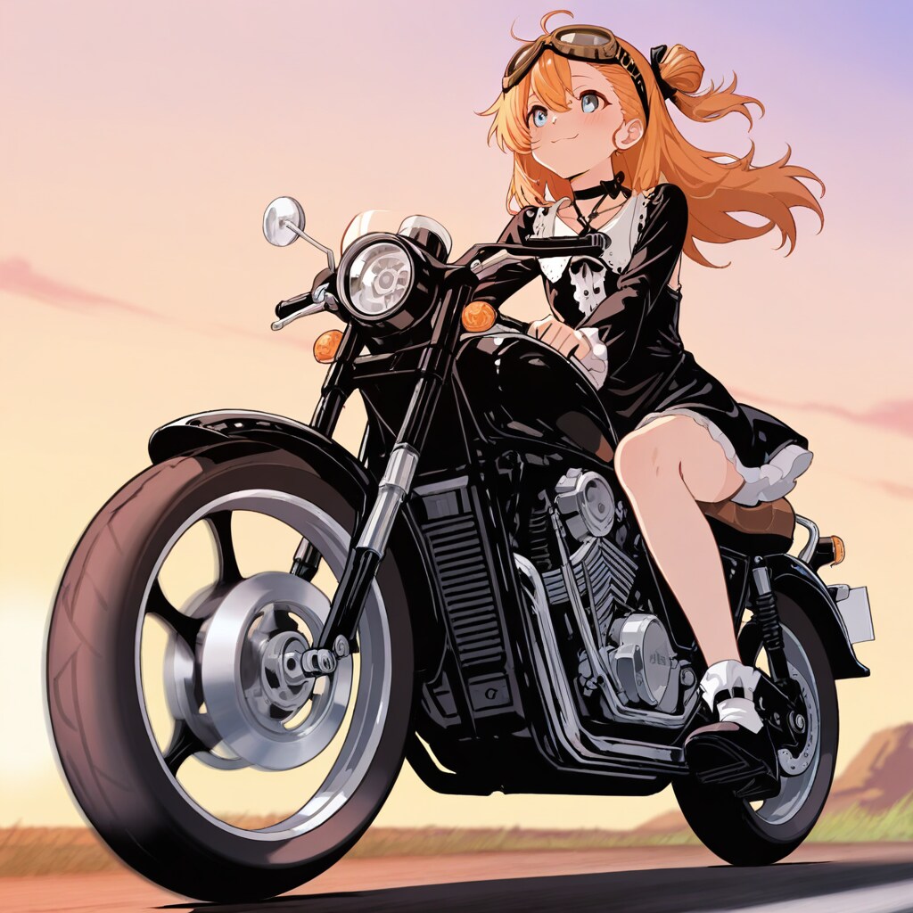 バイク好き彼女