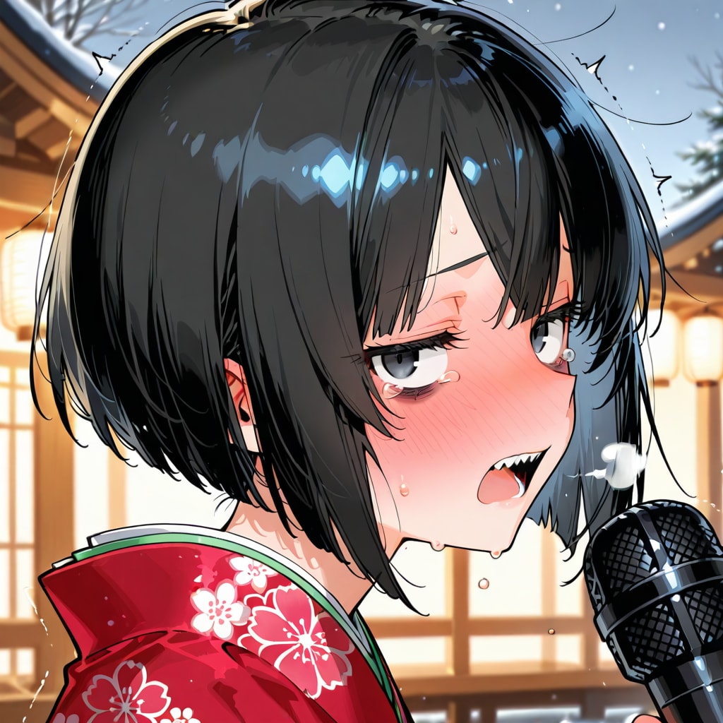 兄ちゃん・・演歌デビューなんてムリだよぅ・・・