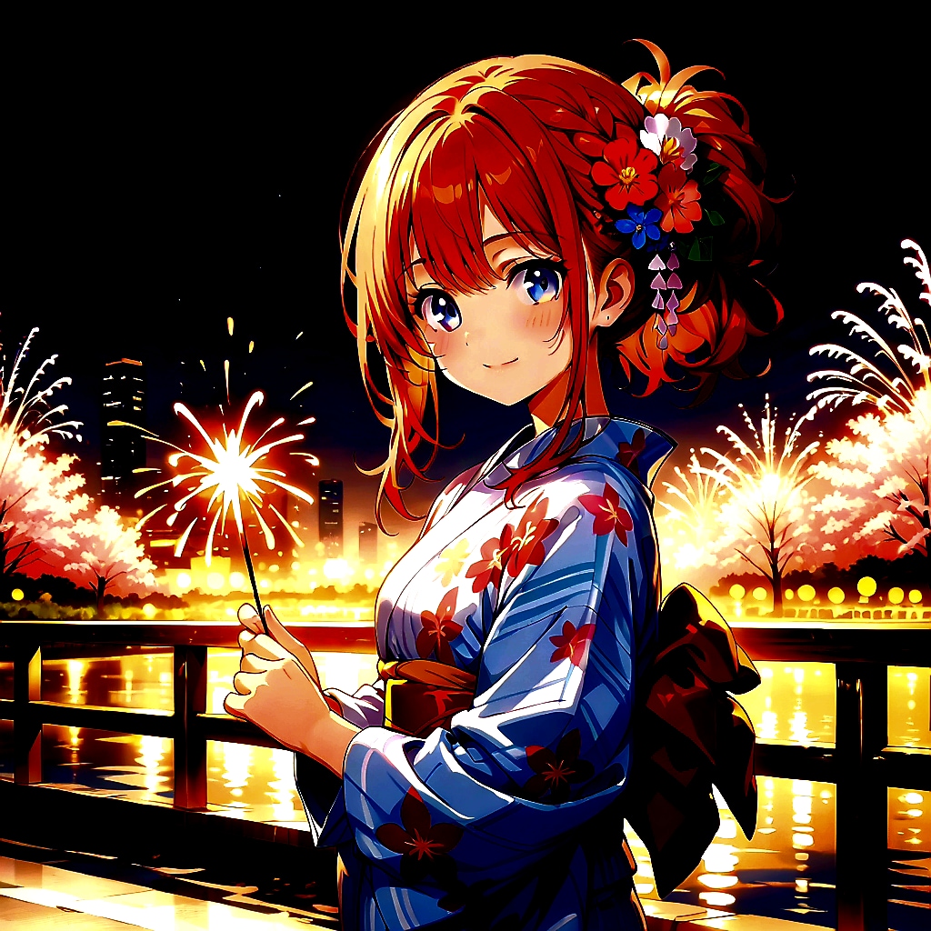 夏祭り　浴衣が汗臭い....(涙)