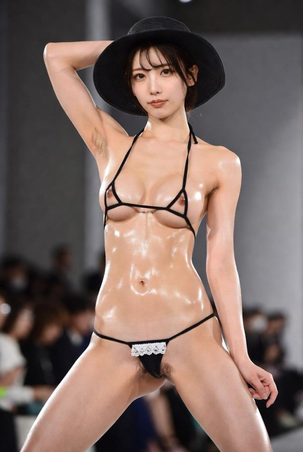 ファッションショー×帽子