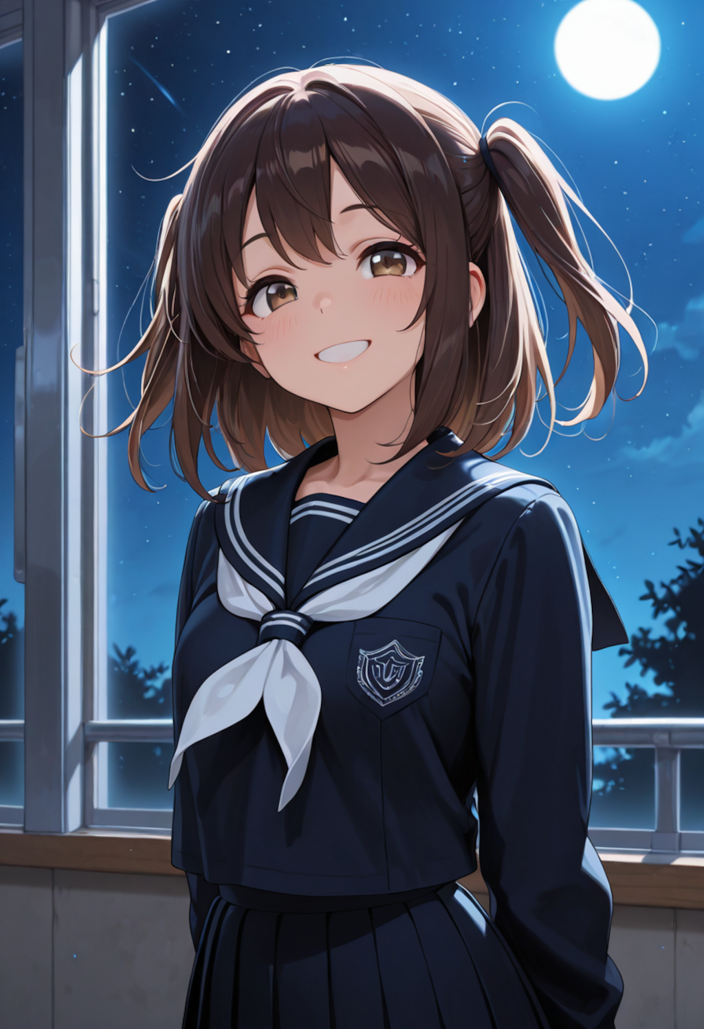 真夜中の放課後