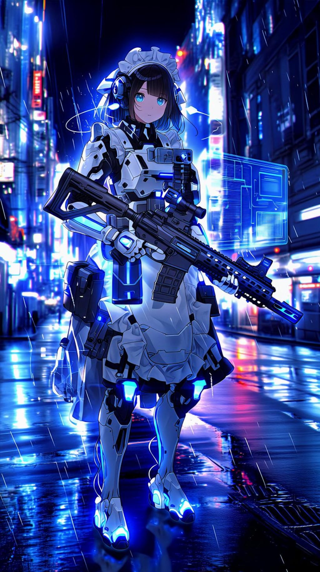 サイバーパンクメイド戦士