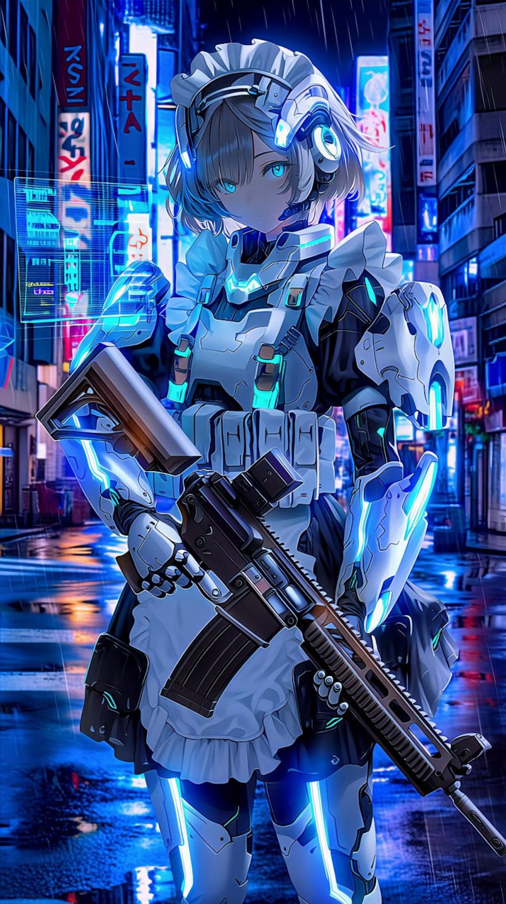 サイバーパンクメイド戦士