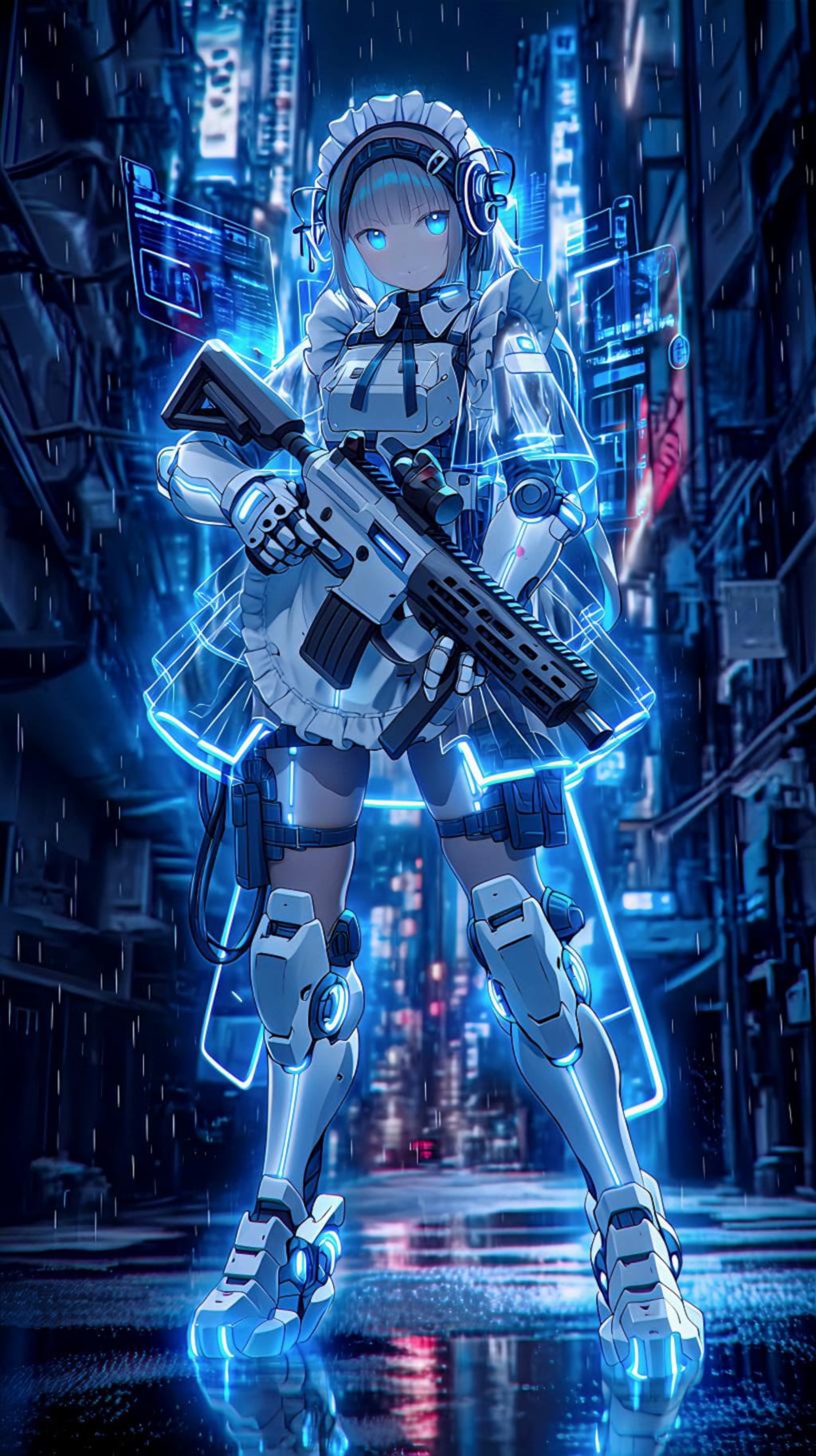 サイバーパンクメイド戦士