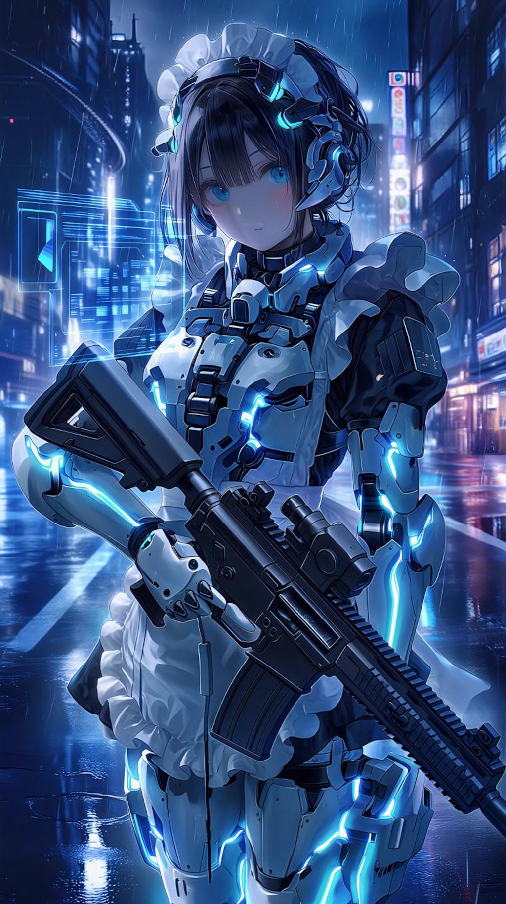 サイバーパンクメイド戦士