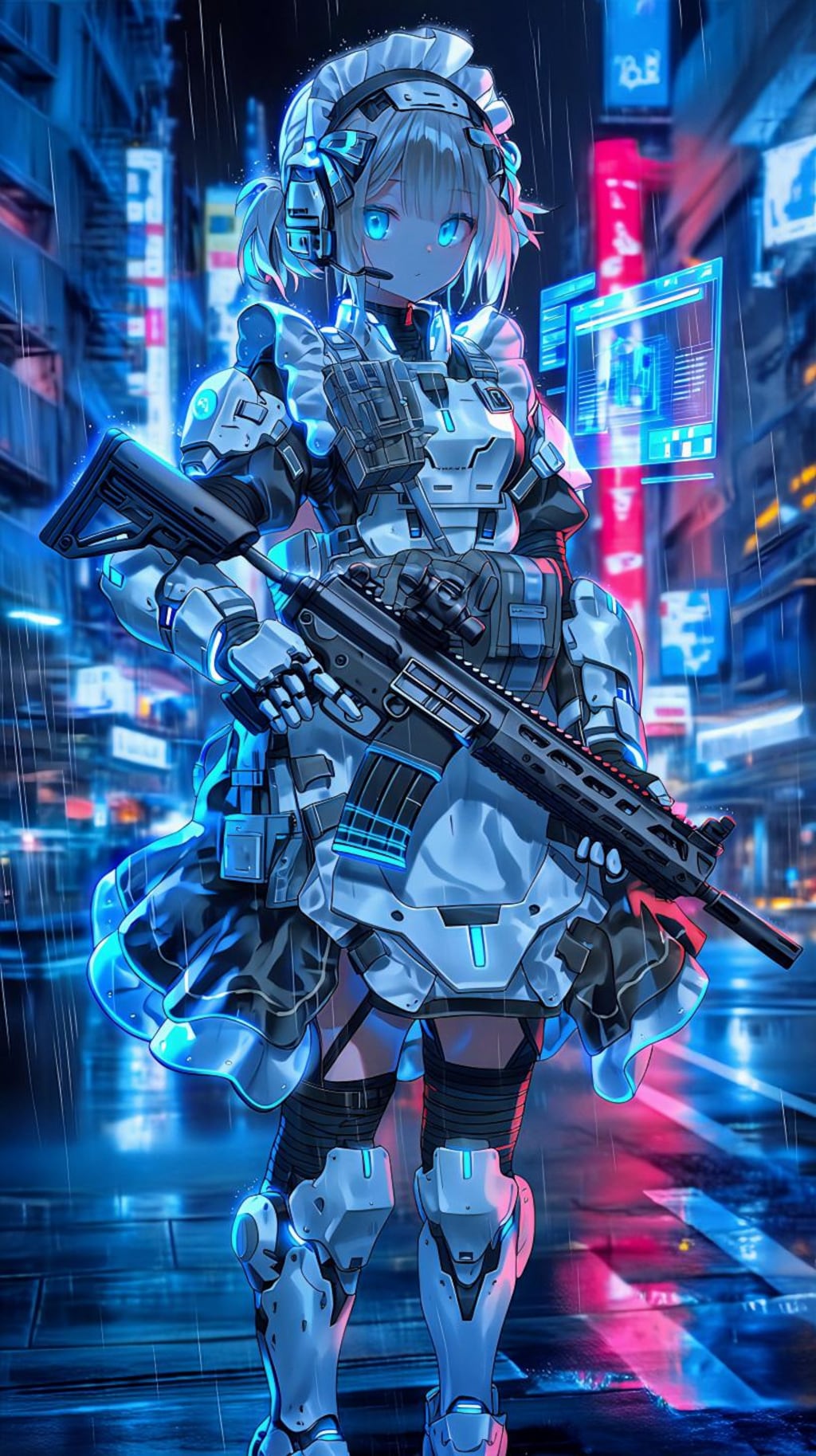 サイバーパンクメイド戦士