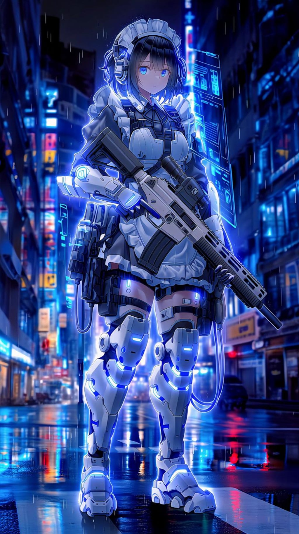 サイバーパンクメイド戦士