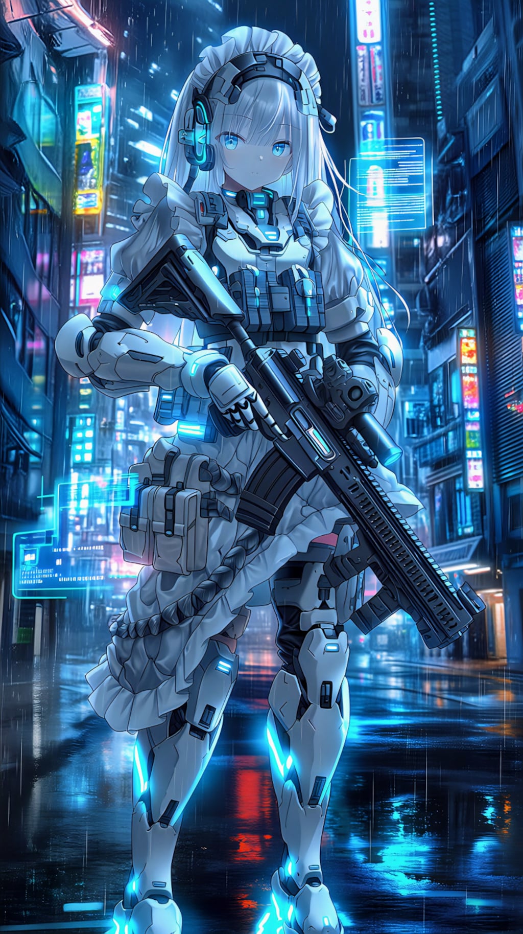サイバーパンクメイド戦士