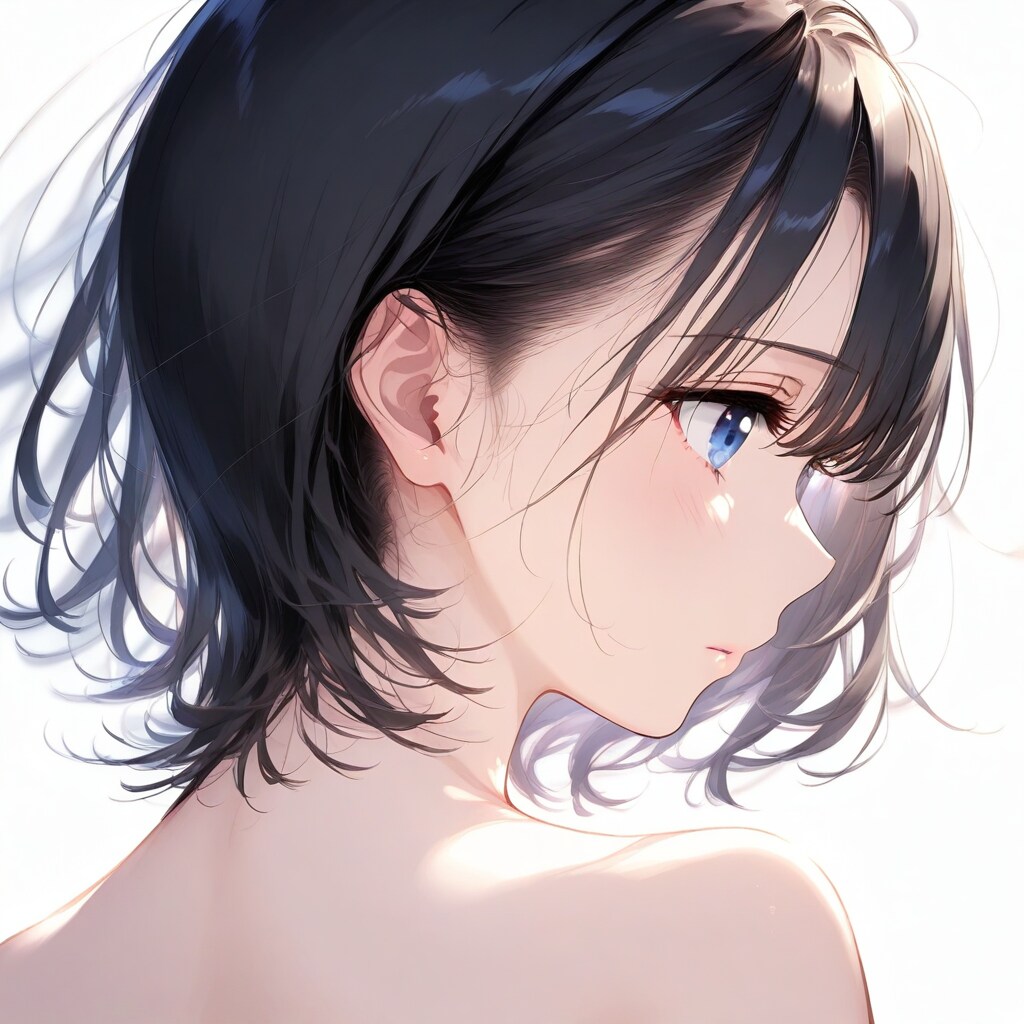 横顔