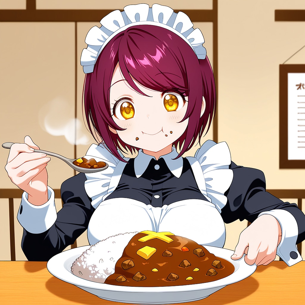 こんにちは（挨拶メイドの芽衣ちゃん）