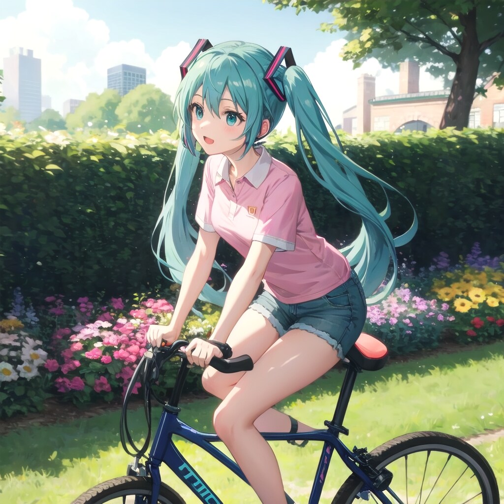 サイクリング | の人気AIイラスト・グラビア