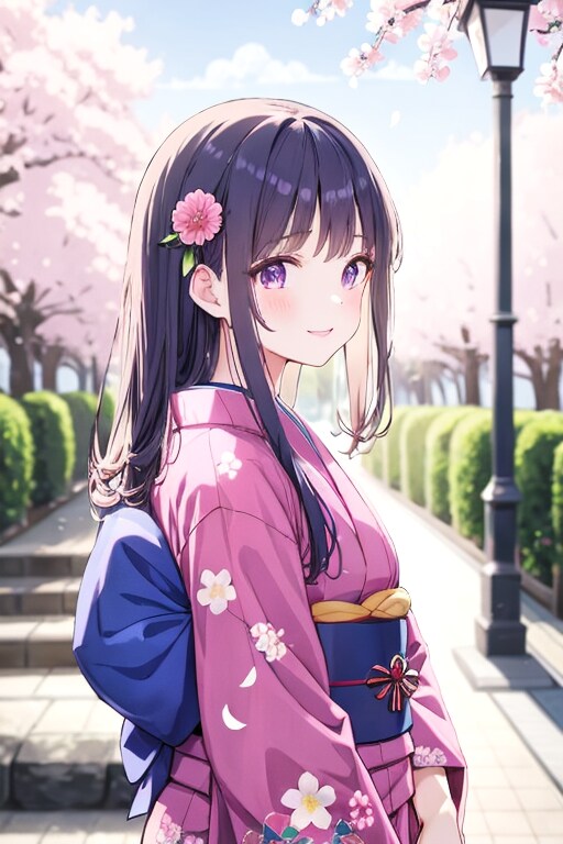 和装女子
