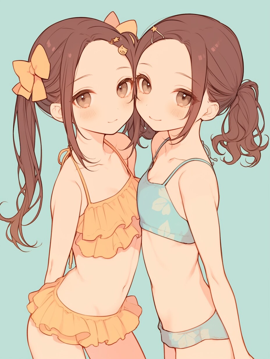 水着少女04 | の人気AIイラスト・グラビア