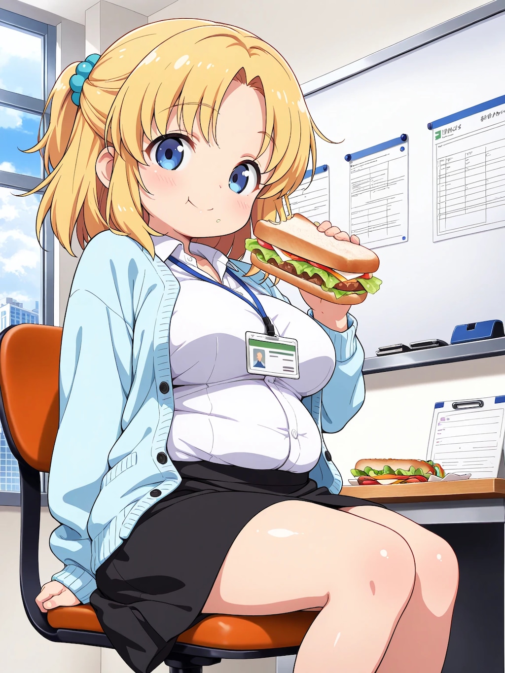 オフィスのまりあちゃん