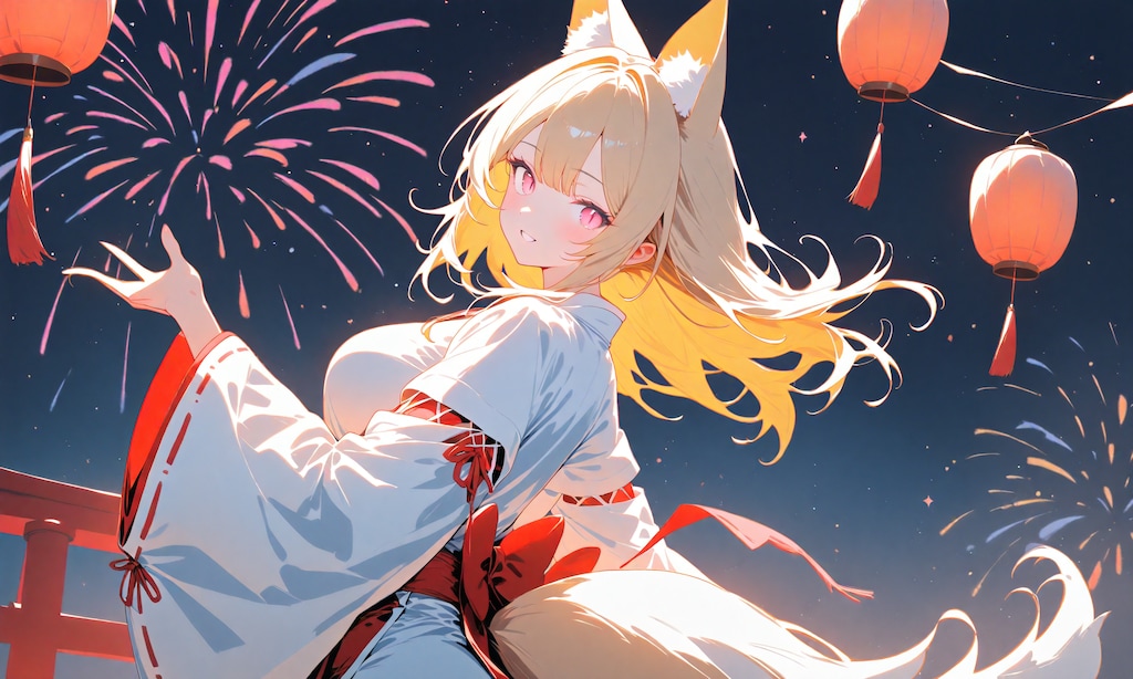 オキツネ神社巫女さんXL