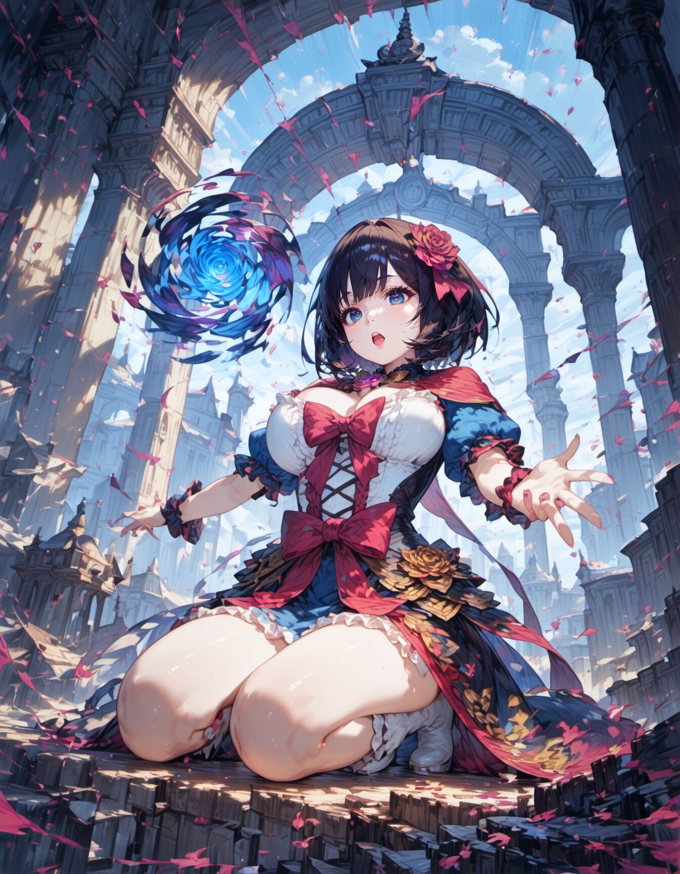 The Rose Vortex | の人気AIイラスト・グラビア