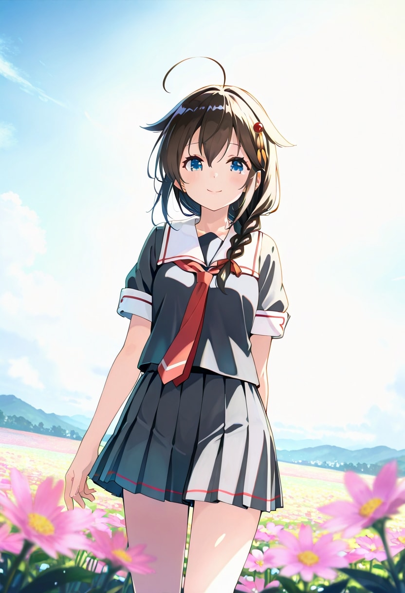 花畑 | の人気AIイラスト・グラビア