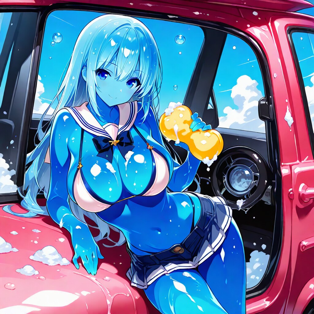 スライム娘ビキニセーラー