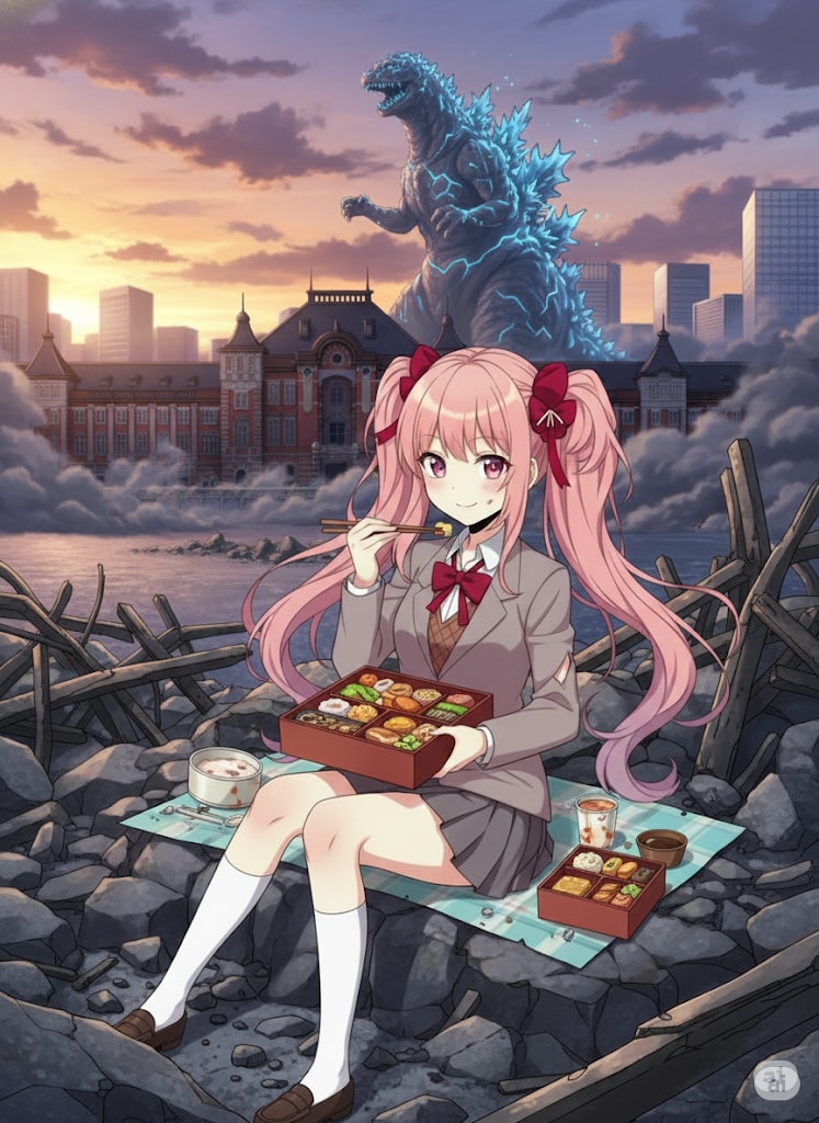 任務完了っ♪ | の人気AIイラスト・グラビア