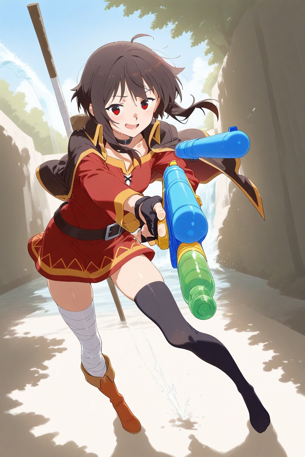 後がガラ空きですよ