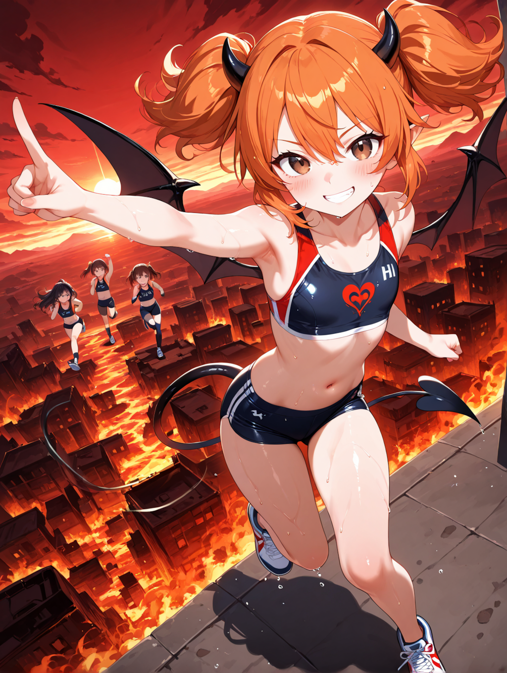 魔界陸上_地獄マラソン（Hell Marathon）