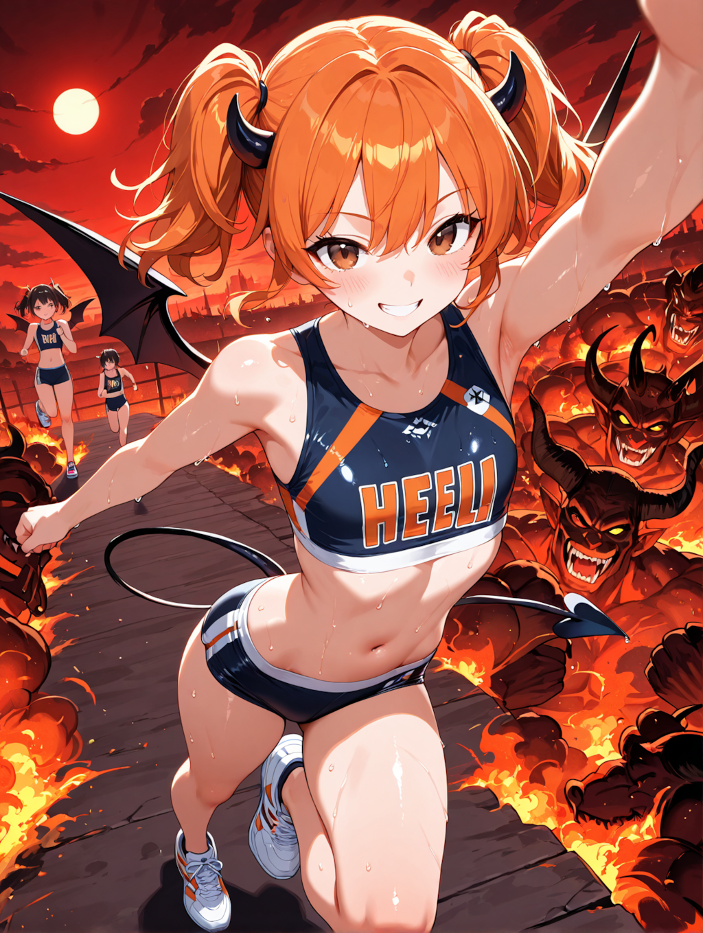 魔界陸上_地獄マラソン（Hell Marathon）