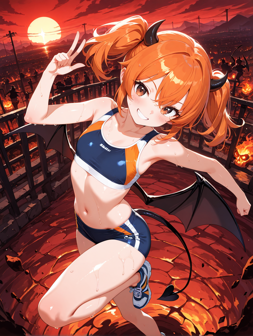 魔界陸上_地獄マラソン（Hell Marathon）