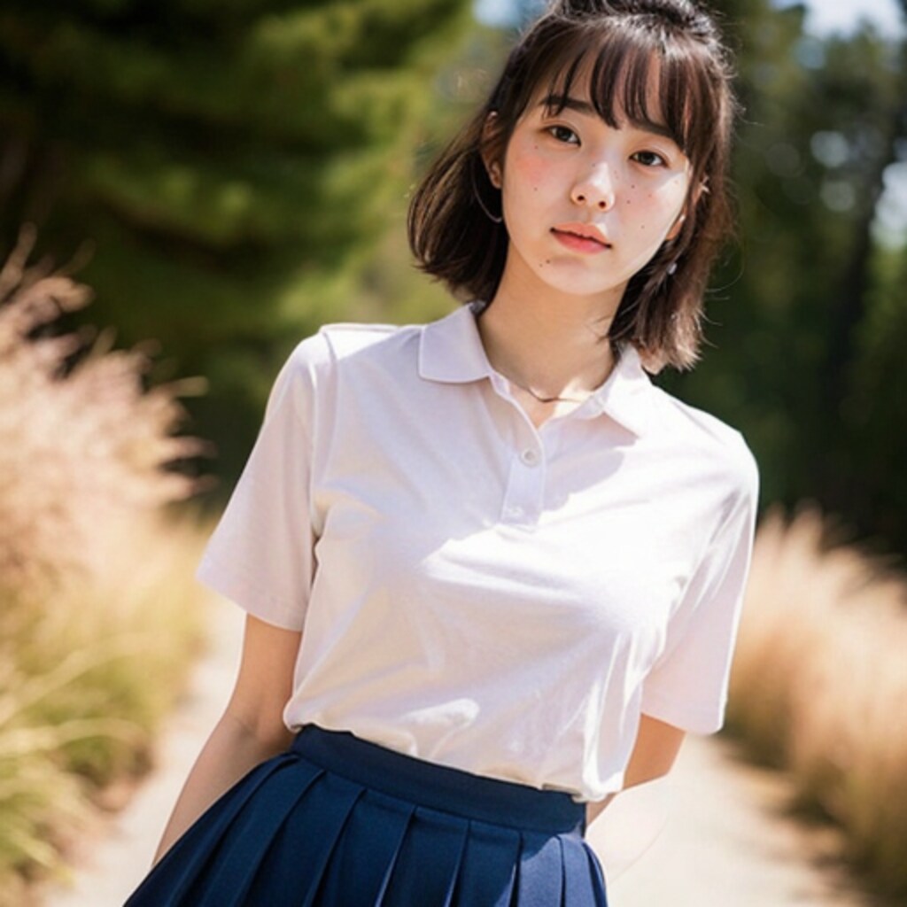 美少女たちのポートレート