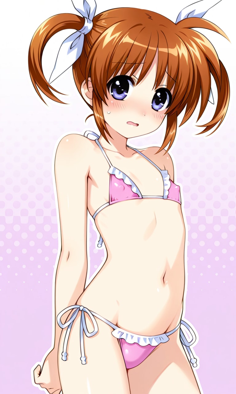 水着の魔法少女達