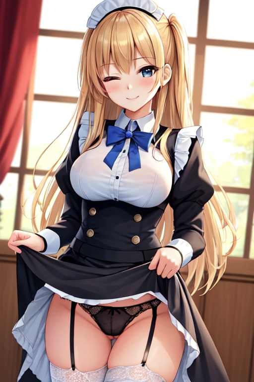 パンツ見せつけるナミちゃん