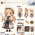 相談役室菓子職人 北欧フィヨルドサーモンパティシエ 2枚目