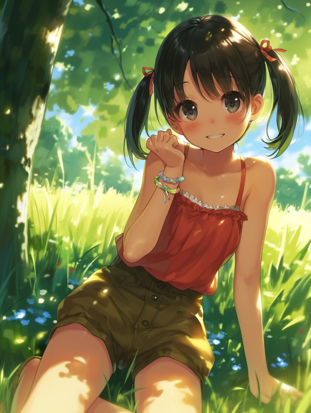 キャミソール女子54