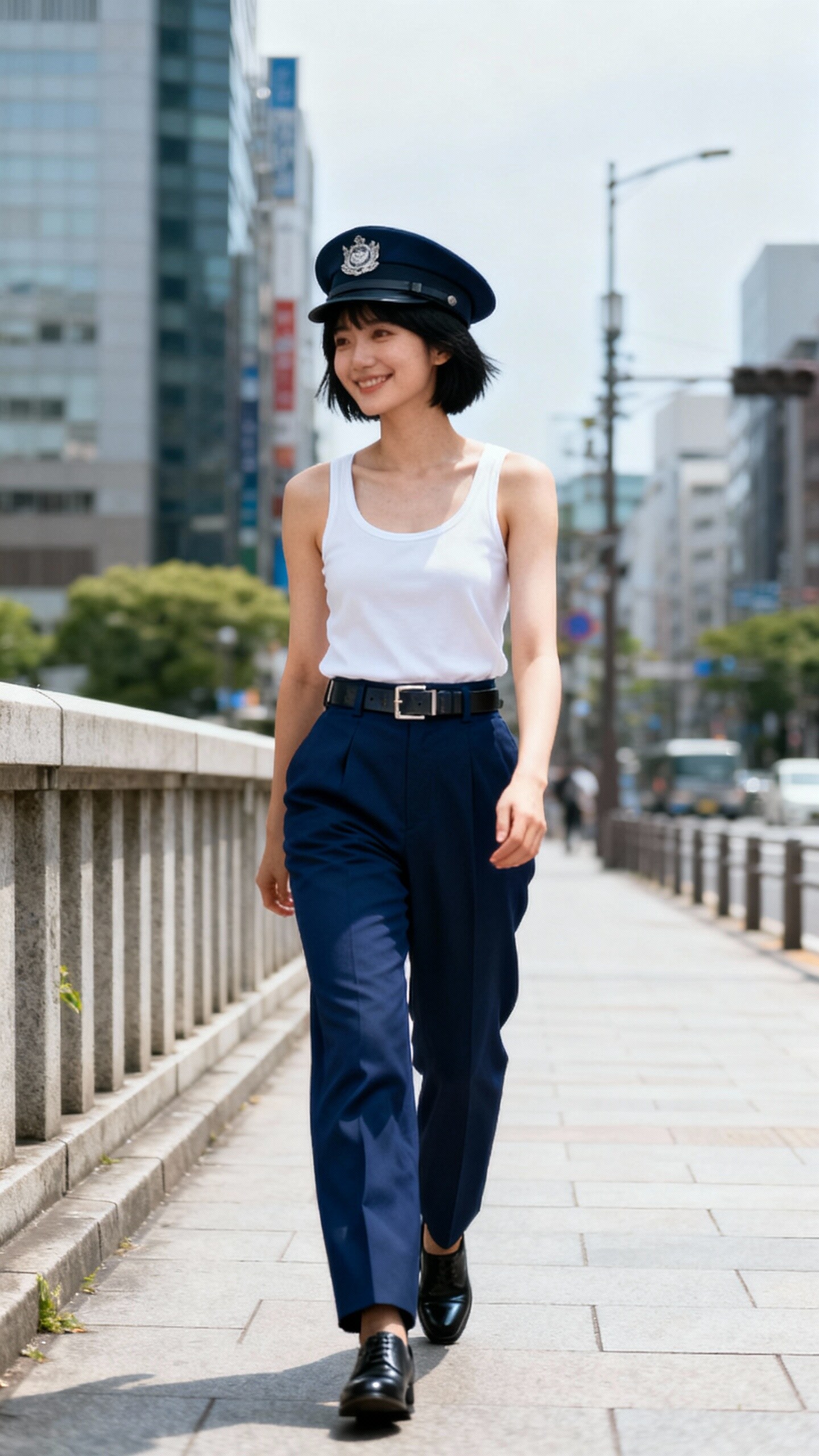 seedream実写特集　かっこかわいい婦警小網すみれの日本橋パトロール