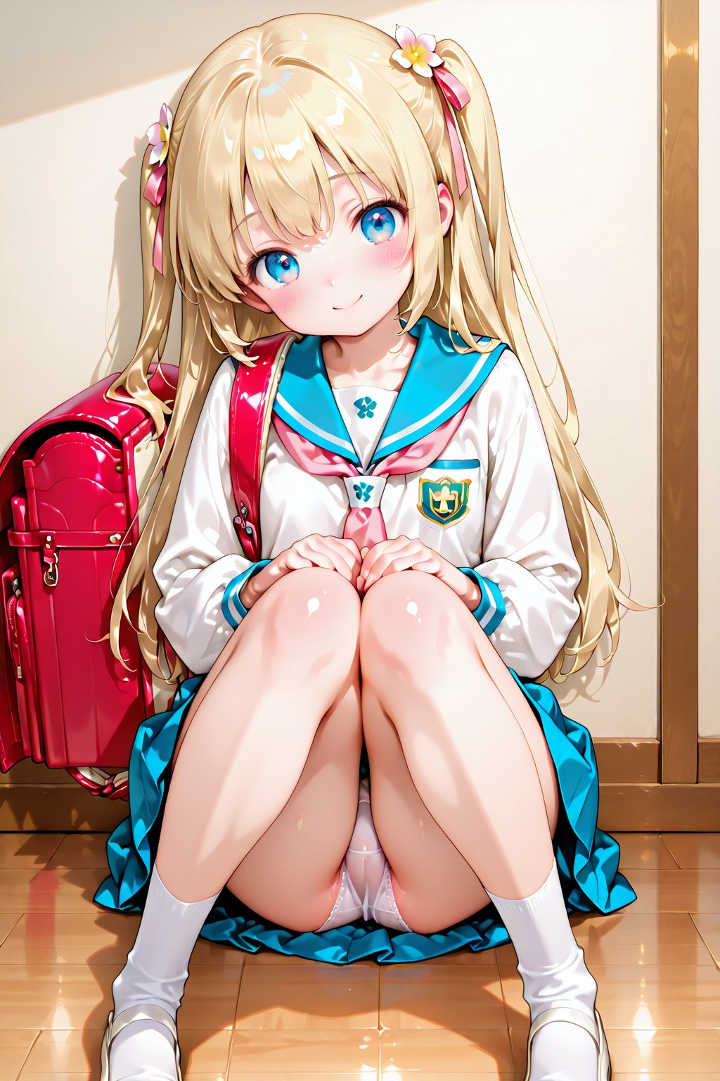 座りパンチラ