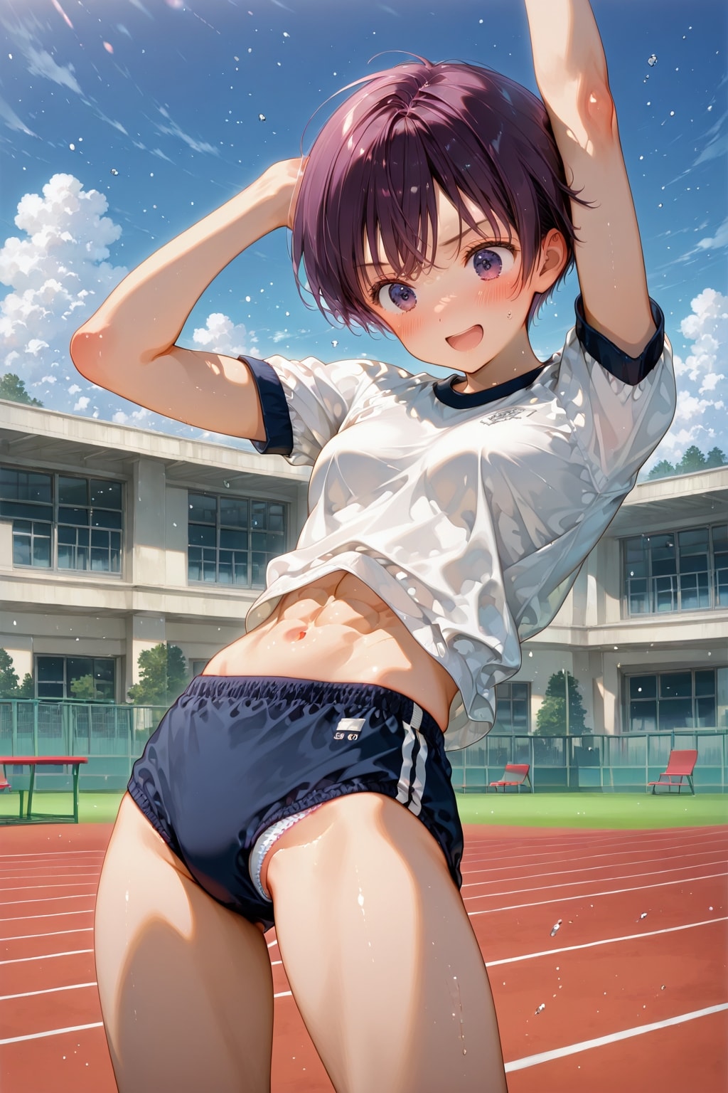 世界陸上を目指すうちの子