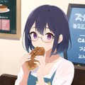 パンを食べるメガネ女子 おまけ 5枚目