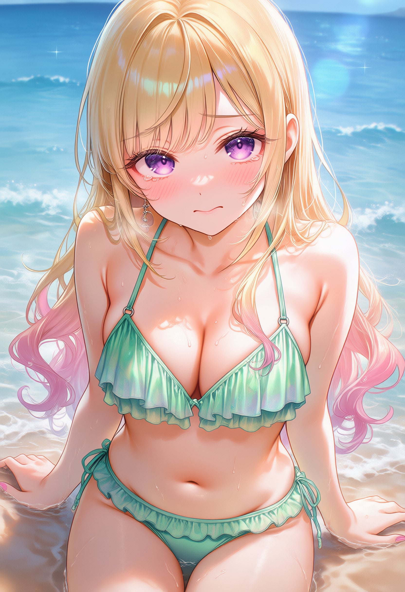 うぅ…転んじゃった…