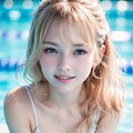 プールにて3 6枚目