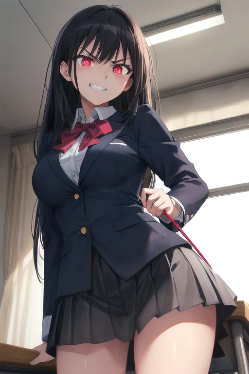 【うちの子】ほら、リナ様に服従しなさい… | の人気AIイラスト・グラビア