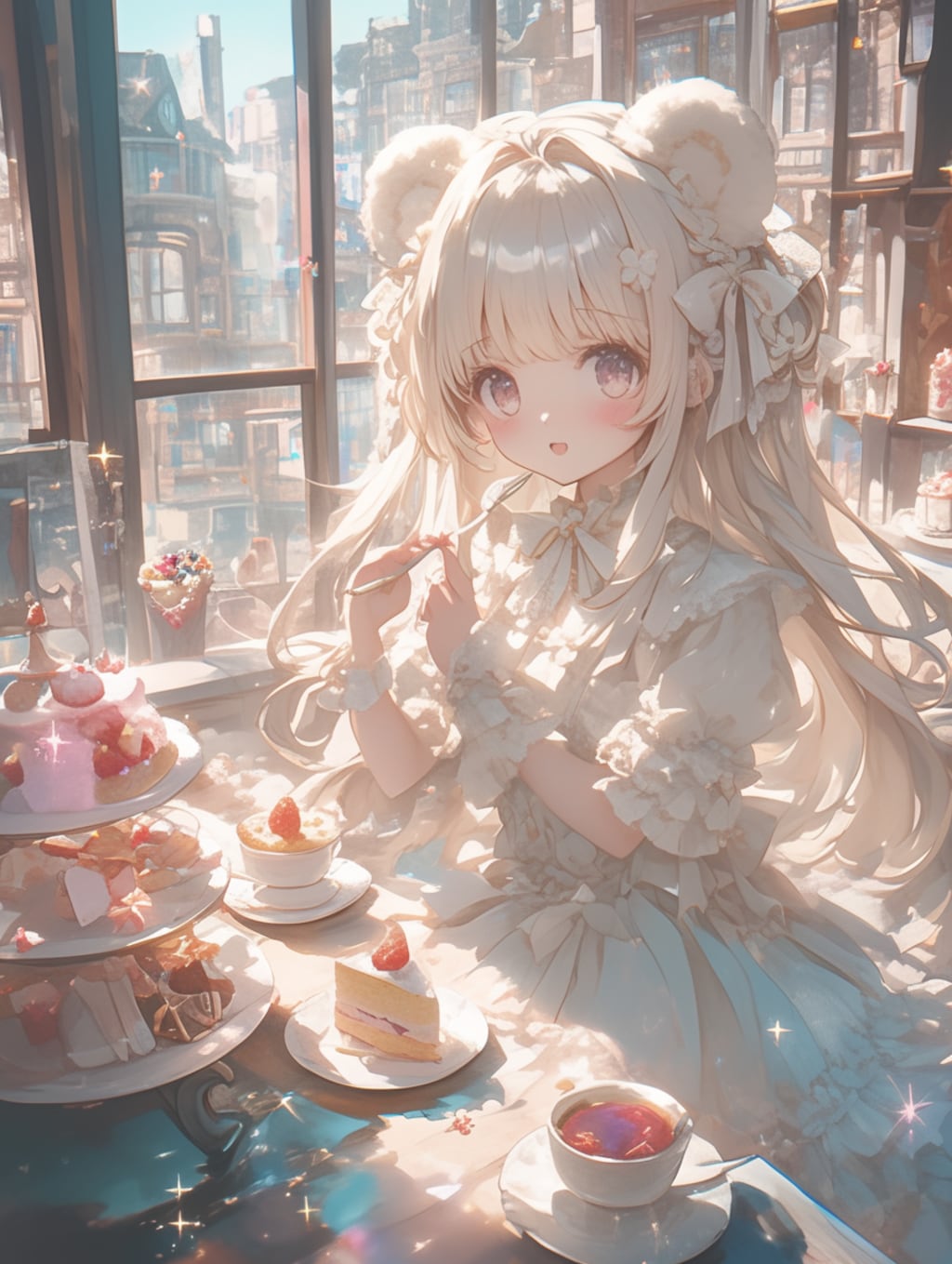 くま娘ケーキ🐾