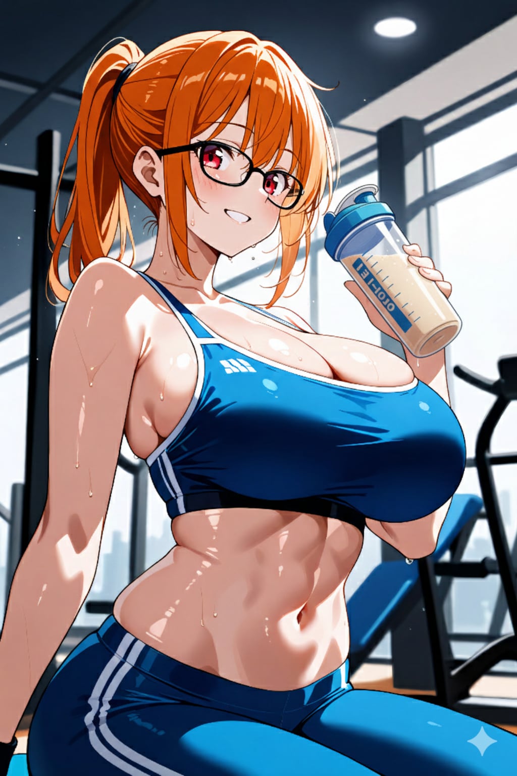 【今日の腹筋】プロテインタイム