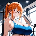 【今日の腹筋】プロテインタイム 4枚目